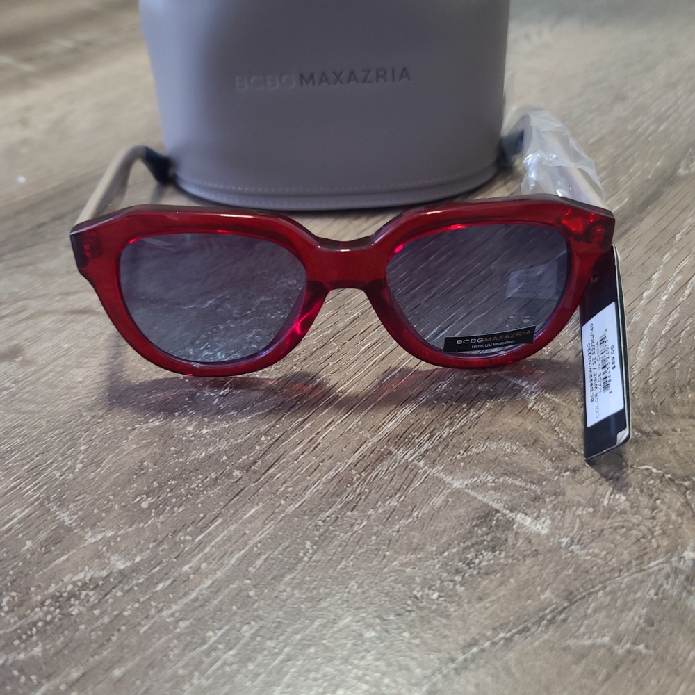 BCBGMAXAZRIA Red Women's Sunglasses